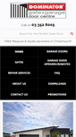 Mobile Screenshot of garagedoorcentre.co.nz